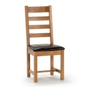 Ramore Ladder Back Wooden Dining Chair In Natural
